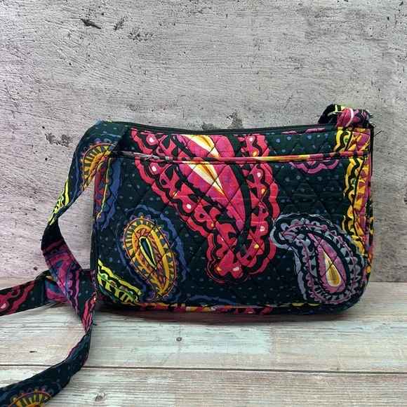 Vera Bradley Twilight Paisley Crossbody Purse - Picture 3 of 6